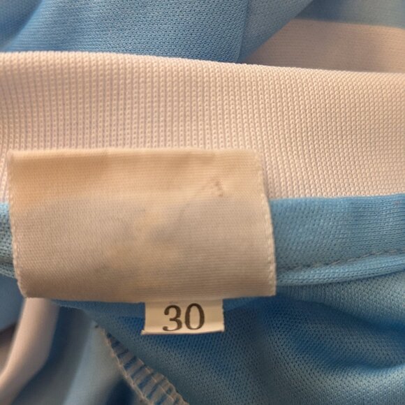 Argentina AFA Soccer Jersey Messi Mens Light Blue White Stripes Size Small . - Picture 7 of 8